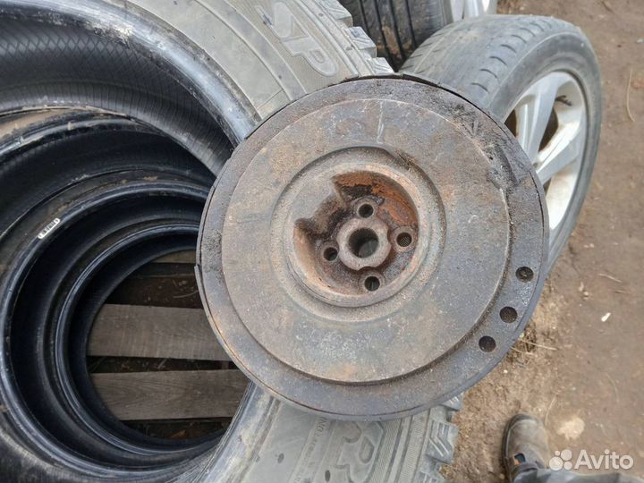 Шкив коленвала volkswagen transporter t4