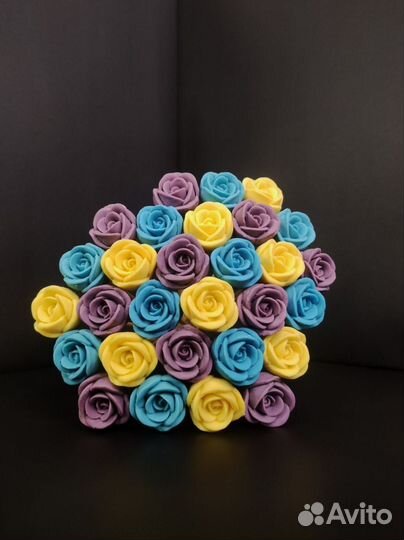 Букет - 29 Роз из Бельгийского Шоколада