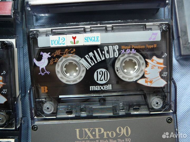 Аудиокассеты металл\хром (тип4\тип2)