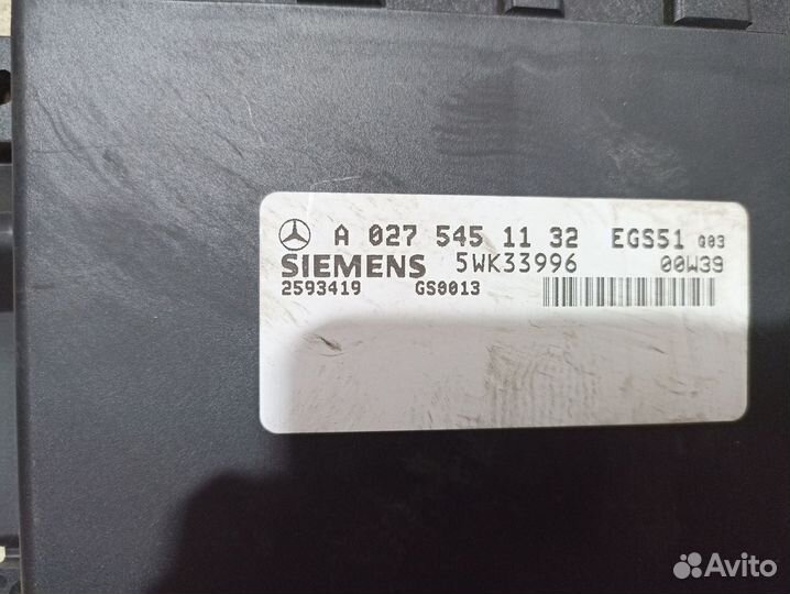 Блок управления АКПП Mercedes W220 M113 V-5.0
