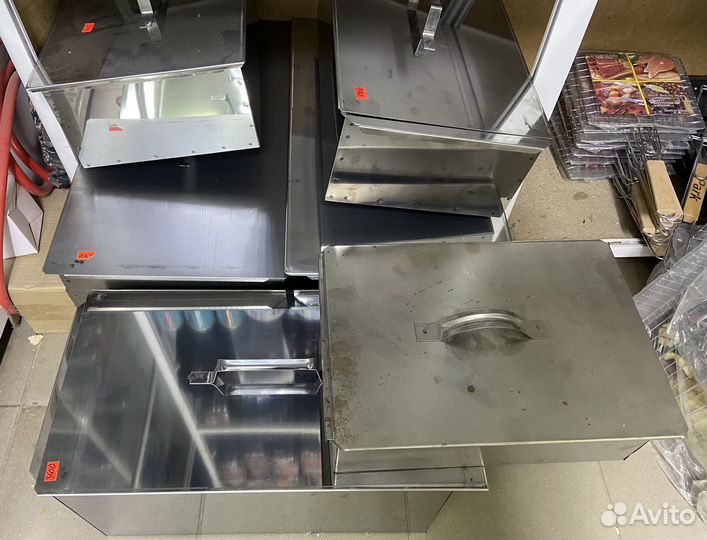 Коптильня Кедр с поддоном