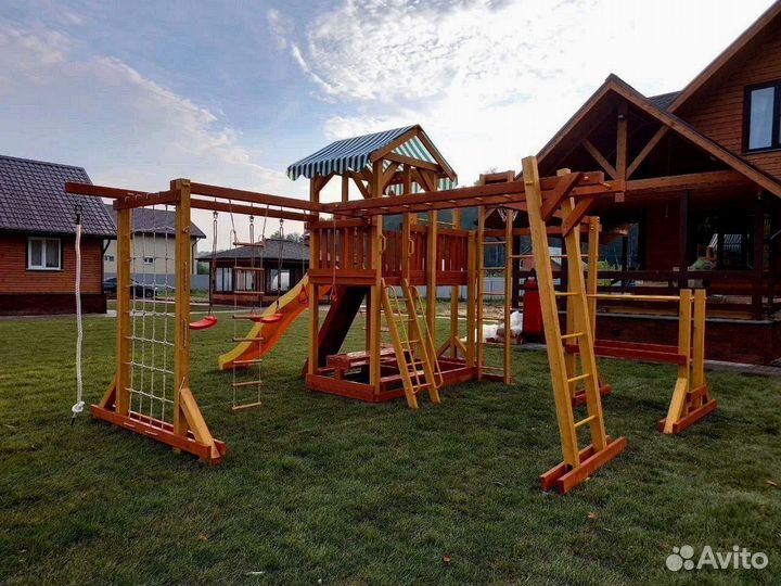 Детский уличный спортивный комплекс для дачи