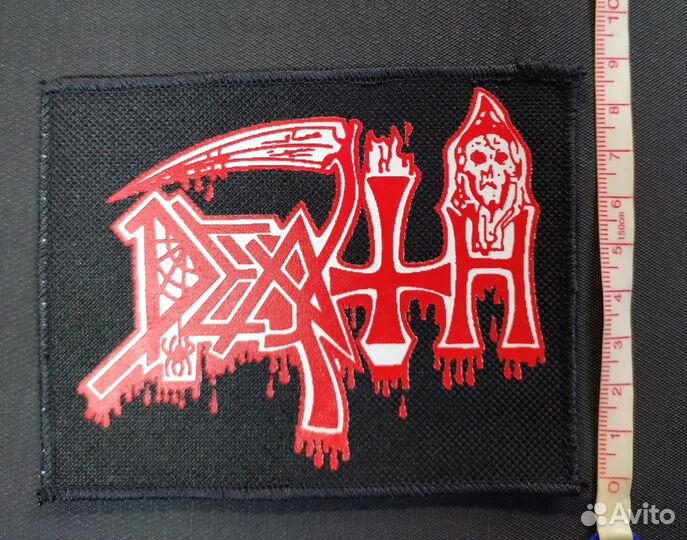 Нашивка катаная - Death
