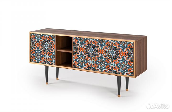 Тв-тумба T5 - Орех - Fire Beetle