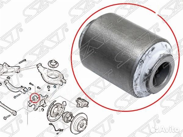 Сайлентблок Chevrolet Captiva 06-15 / Opel Antara 06-15 / Daewoo Winstorm 06-10