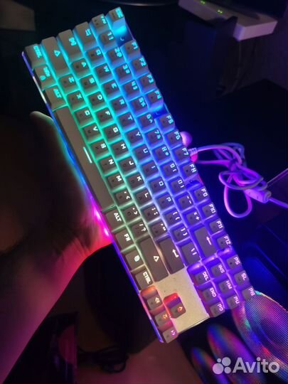 Механическая RGB клавиатура Motospeed K87s