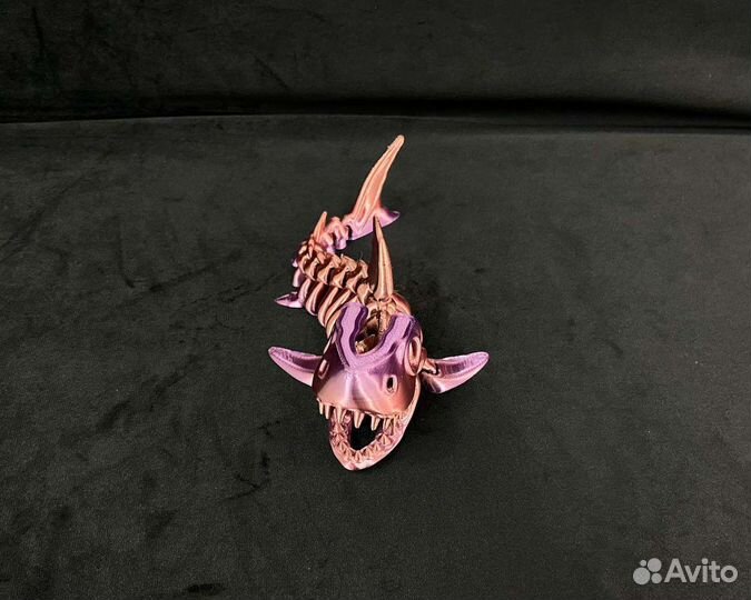 Фигурка акулы, антистресс. 3 d модель