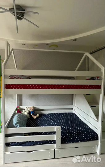 Детская кровать с бортиком с гарантией