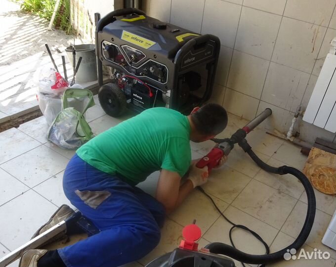 Электрик. Установка и подключение генераторов