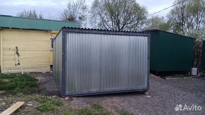 Гараж-ракушка / Пенал металлический