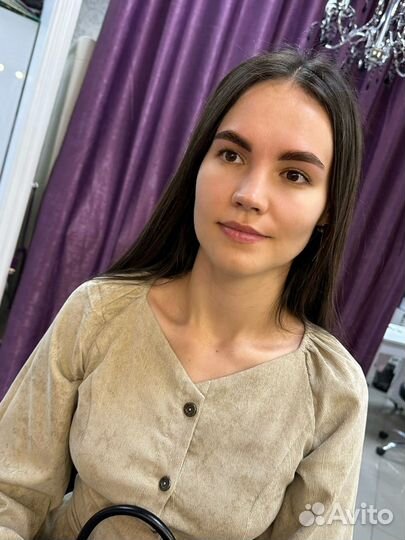 Коррекция, окрашивание и долговременная укладка бр