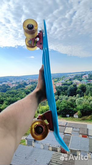 Пенни борд светящийся