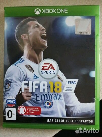 Игра xbox one fifa 18