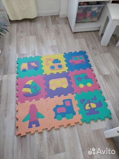 Развивающий коврик пазл