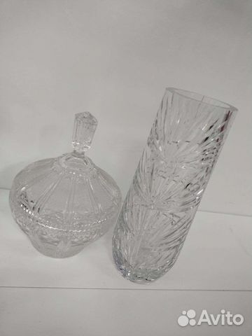 Хрустальная Ваза/Конфетницы СССР 1991г