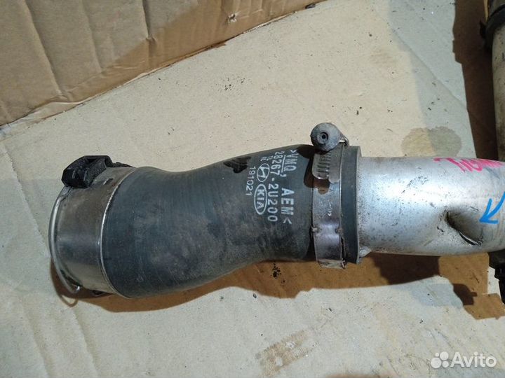 Патрубок интеркуллера Volkswagen Tiguan