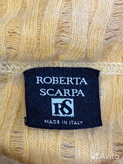Roberto scarpa свитер оригинал мягчайший