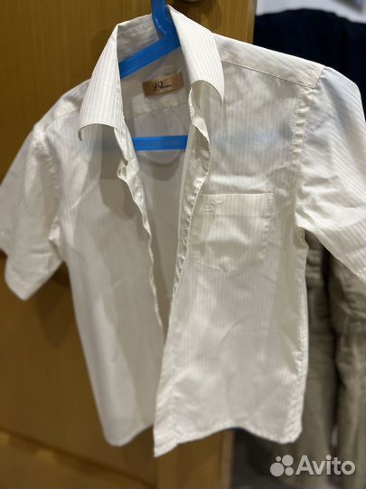 Рубашки белые