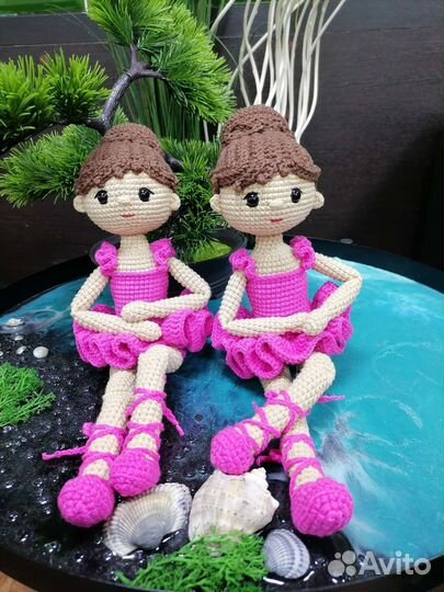Куклы вязаные