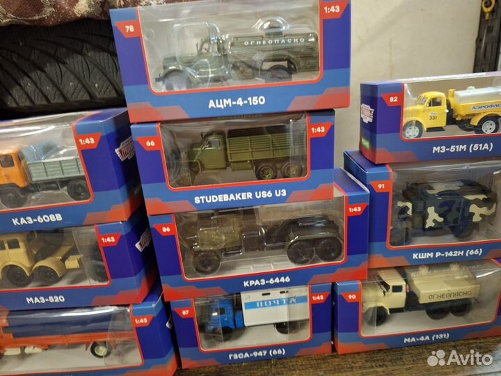 Грузовики modimo 1/43