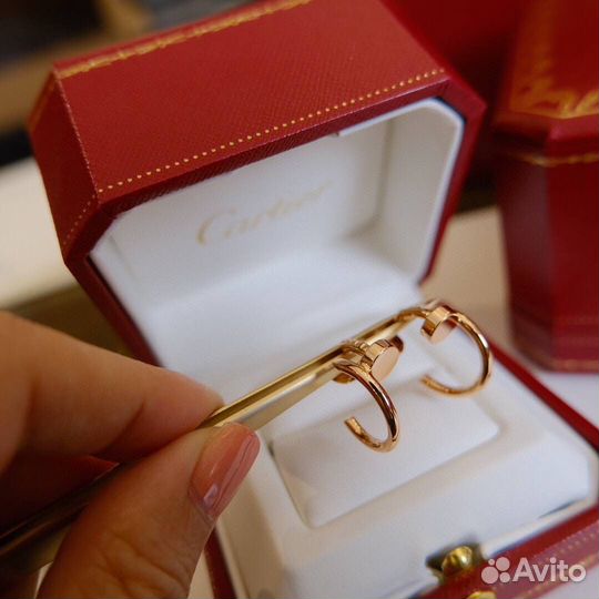 Серьги cartier