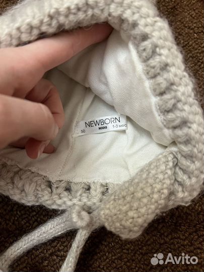 Вязанная шапка детская