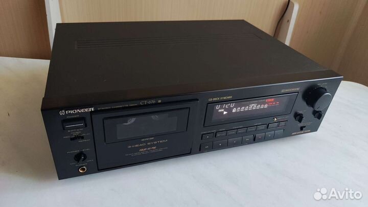 Кассетная дека Pioneer CT 676, 220 В