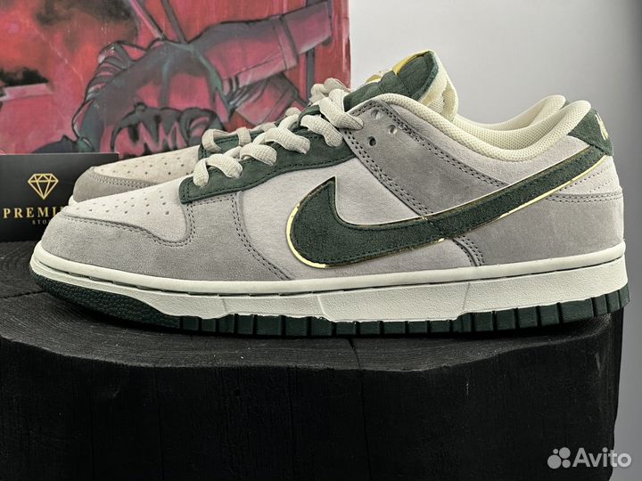 Кроссовки Nike Dunk Low Otomo Grey Green