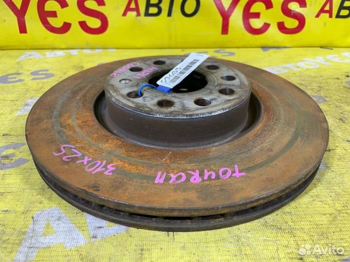 Диск тормозной передний Volkswagen Touran 1tcth