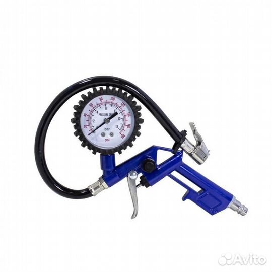 Пистолет для подкачки шин с аналоговым манометром