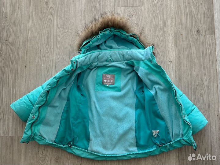 Зимний костюм для девочки 110