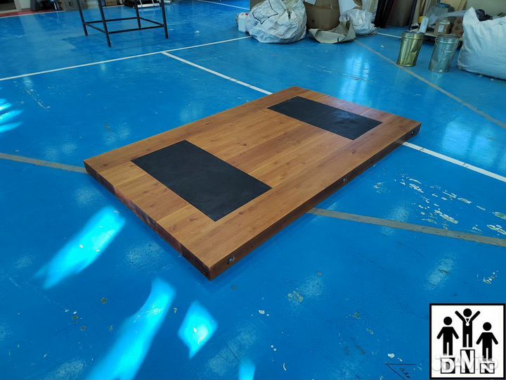 Помост для становой тяги эконом с морением DNN