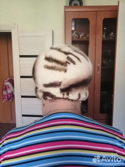 Шапка норковая женская