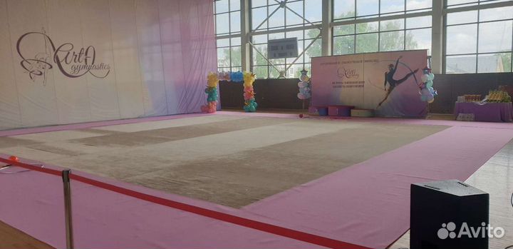 Аренда ковра для художественной гимнастики