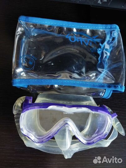 Маска для подводного плавания детская