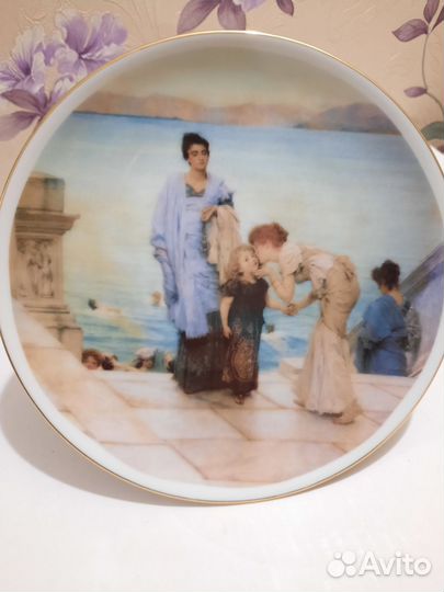 Тарелка настенная,Чехия