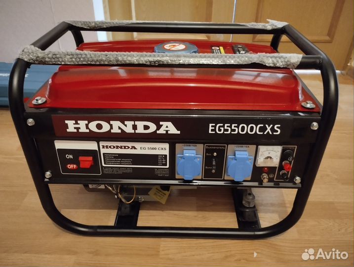 Генератор бензиновый honda eg 5500cxs