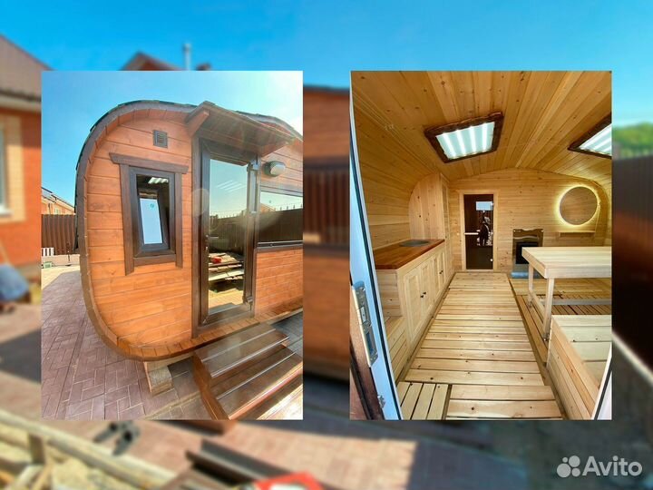 Баня Бочка из Кедра mx - 17