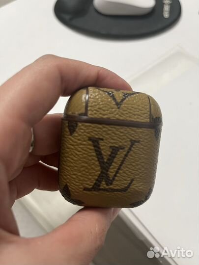 Чехол для наушников apple airpods 1/2 поколения