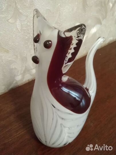 Статуэтка, цветное стекло СССР