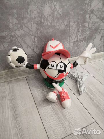 Светильник ночник игрушка футбольный мяч