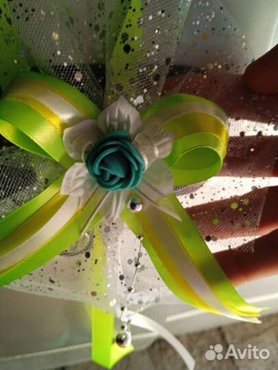 Свадебные ленты на машину