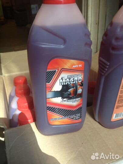 Масло 2х тактное для бензопил и триммеров 1 л