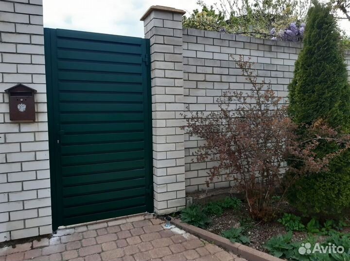 Откатные ворота с установкой