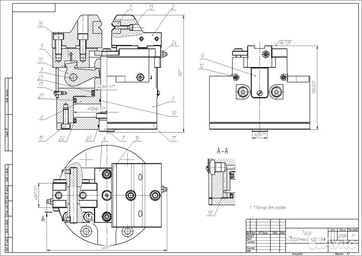 Чертежи и 3D модели в Компас. Расчеты