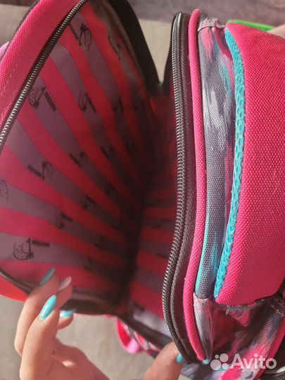 Рюкзак школьный для девочки бу