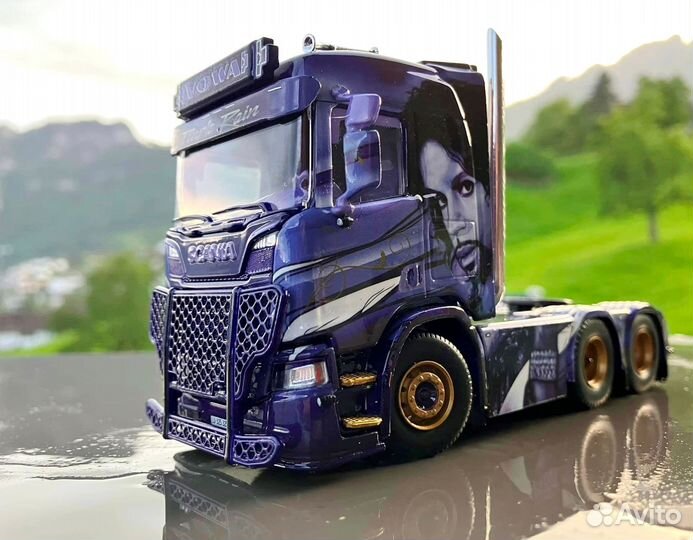 1/50 Scania Vowa рефрижератор Tekno раритет