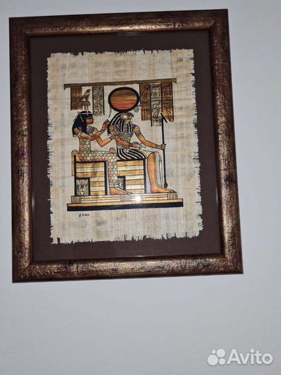 Папирусы в рамке