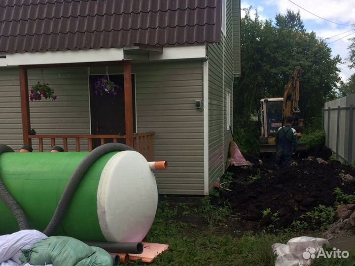 Септик Альфа загородный