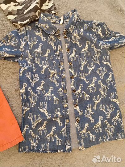 Рубашка и шорты(3вещи)